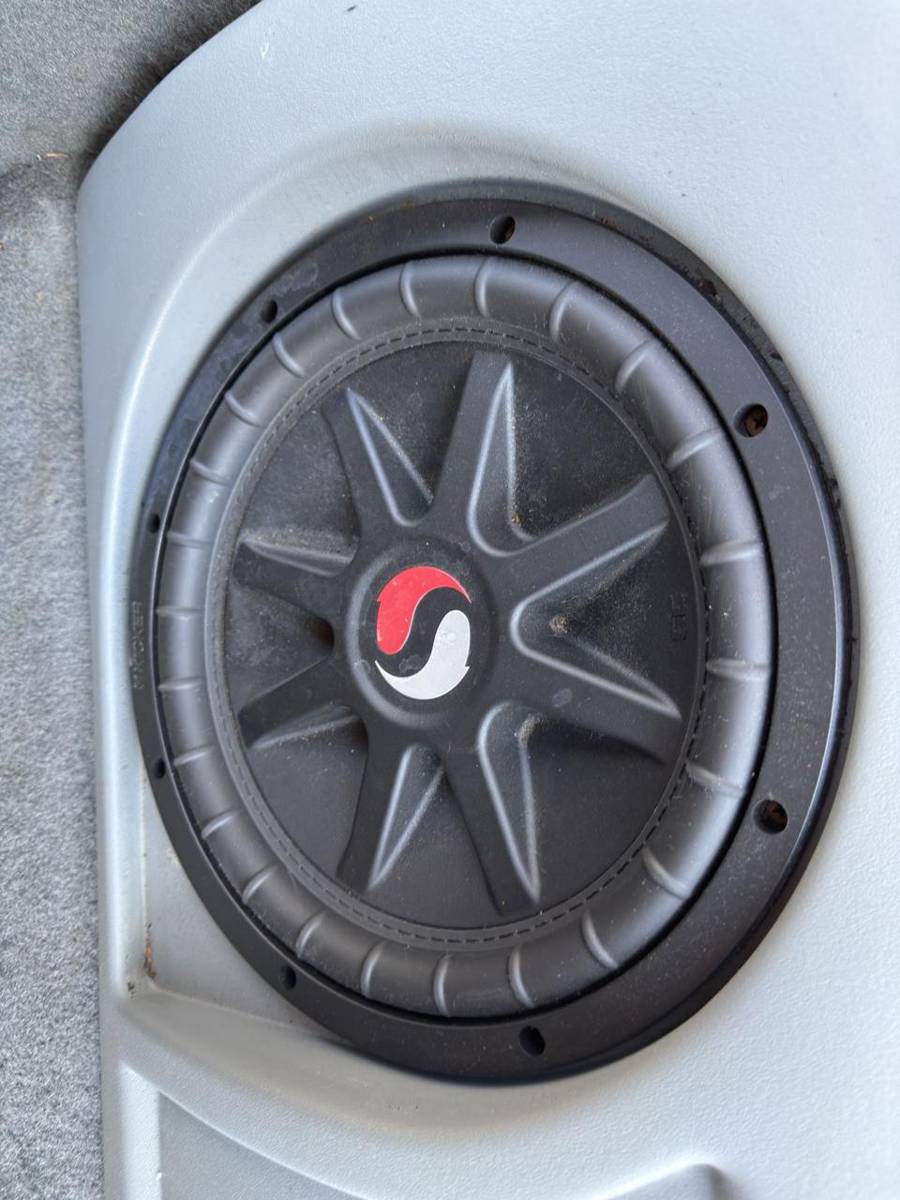Kicker Solobaric 12 inch subwoofer in custom enclosure